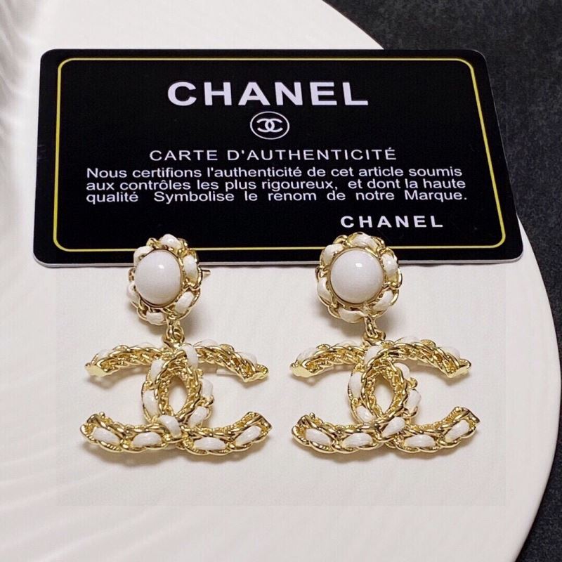 Ch*el earrings